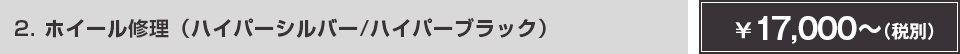 ハイパーシルバー/ハイパーブラック